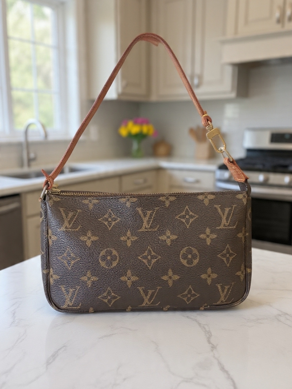 Louis Vuitton Pochette Accessoires Monogram Vintage 2001 ✨ - Picture 2 of 14